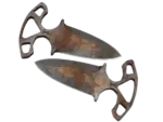 ★ Shadow Daggers | Rust Coat (Battle-Scarred)