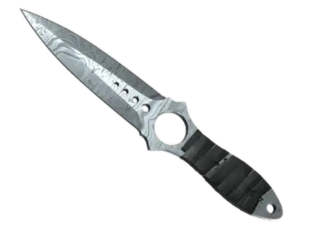 ★ Skeleton Knife | Damascus Steel (Well-Worn)