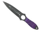 ★ Skeleton Knife | Ultraviolet (Battle-Scarred)