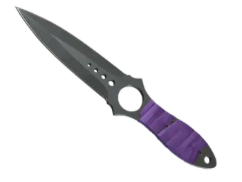 ★ Skeleton Knife | Ultraviolet (Well-Worn)