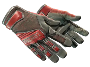 ★ Specialist Gloves | Crimson Web (Well-Worn)