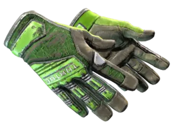 ★ Specialist Gloves | Emerald Web (Battle-Scarred)