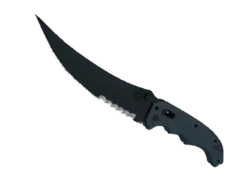 ★ StatTrak™ Flip Knife | Night (Minimal Wear)