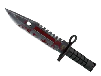 ★ StatTrak™ M9 Bayonet | Crimson Web (Battle-Scarred)