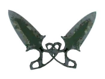 ★ StatTrak™ Shadow Daggers | Forest DDPAT (Battle-Scarred)