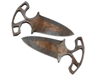 ★ StatTrak™ Shadow Daggers | Rust Coat (Battle-Scarred)