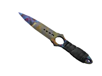 ★ StatTrak™ Skeleton Knife | Case Hardened (Battle-Scarred)