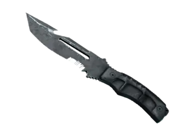 ★ StatTrak™ Survival Knife | Night Stripe (Battle-Scarred)