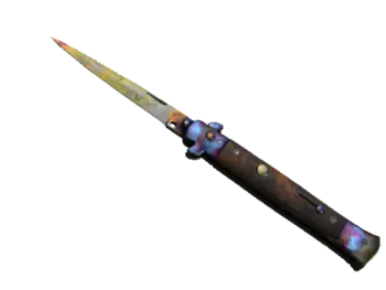 ★ Stiletto Knife | Case Hardened (Field-Tested)