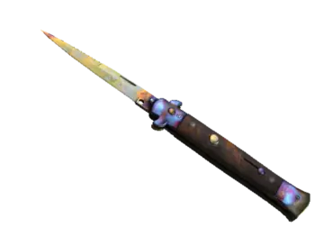 ★ Stiletto Knife | Case Hardened (Minimal Wear)