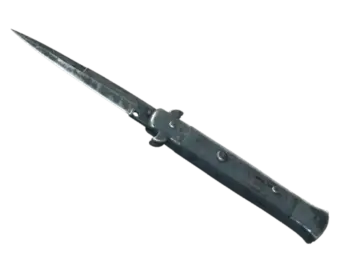 ★ Stiletto Knife | Night Stripe (Battle-Scarred)