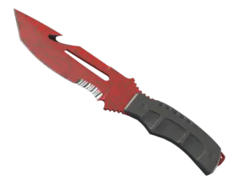 ★ Survival Knife | Crimson Web (Minimal Wear)