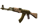 Souvenir AK-47 | Gold Arabesque (Minimal Wear)