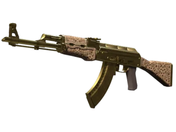Souvenir AK-47 | Gold Arabesque (Minimal Wear)