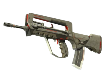 FAMAS | Mecha Industries (Battle-Scarred)