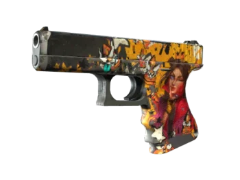 Glock-18 | Bullet Queen (Battle-Scarred)