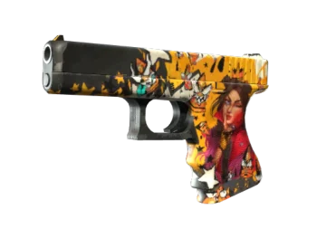 Glock-18 | Bullet Queen (Well-Worn)