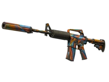 M4A1-S | Leaded Glass (Battle-Scarred)