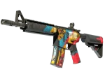 M4A4 | Cyber Security (Battle-Scarred)