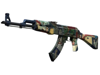 StatTrak™ AK-47 | Leet Museo (Battle-Scarred)