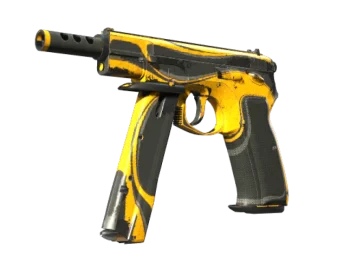 StatTrak™ CZ75-Auto | Yellow Jacket (Battle-Scarred)