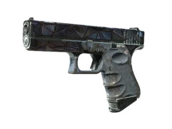 StatTrak™ Glock-18 | Mirror Mosaic (Battle-Scarred)