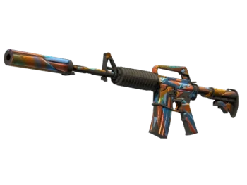 StatTrak™ M4A1-S | Leaded Glass (Well-Worn)