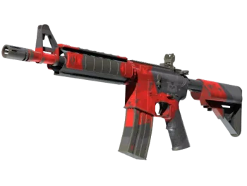 StatTrak™ M4A4 | Evil Daimyo (Well-Worn)