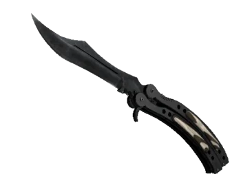 ★ Butterfly Knife | Black Laminate (Field-Tested)