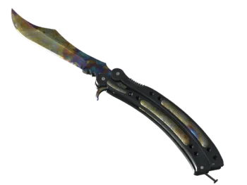 ★ Butterfly Knife | Case Hardened (Battle-Scarred)