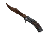 ★ Butterfly Knife | Rust Coat (Battle-Scarred)