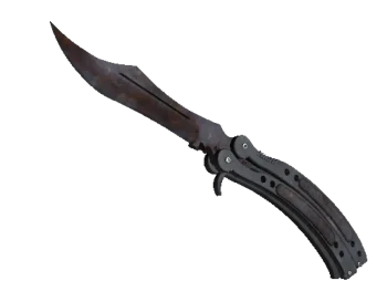 ★ Butterfly Knife | Rust Coat (Well-Worn)