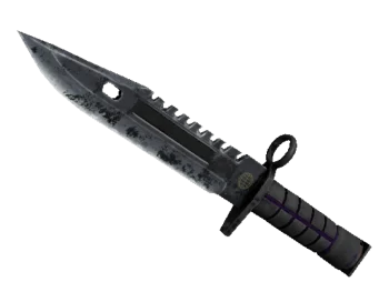 ★ StatTrak™ M9 Bayonet | Ultraviolet (Battle-Scarred)