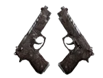 Dual Berettas | Pyre (Well-Worn)