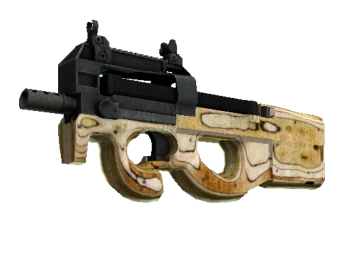 StatTrak™ P90 | Shapewood (Minimal Wear)