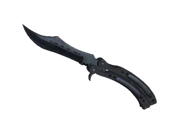 ★ StatTrak™ Butterfly Knife | Blue Steel (Field-Tested)