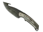 ★ StatTrak™ Gut Knife | Black Laminate (Battle-Scarred)