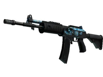 Galil AR | Aqua Terrace (Battle-Scarred)
