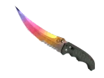 ★ StatTrak™ Flip Knife | Fade (Minimal Wear)
