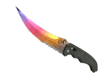 ★ StatTrak™ Flip Knife | Fade (Minimal Wear)