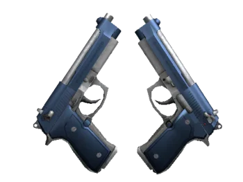 Dual Berettas | Anodized Navy (Minimal Wear)