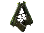 StatTrak™ Dual Berettas | Cobra Strike (Battle-Scarred)