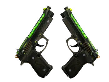 StatTrak™ Dual Berettas | Cobra Strike (Field-Tested)