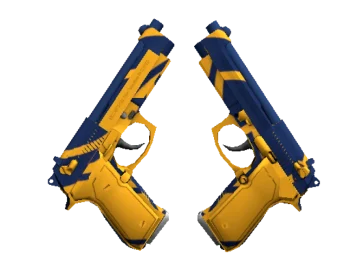 StatTrak™ Dual Berettas | Marina (Factory New)