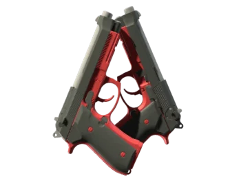 StatTrak™ Dual Berettas | Panther (Factory New)