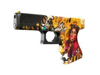 StatTrak™ Glock-18 | Bullet Queen (Minimal Wear)