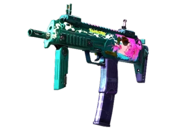 StatTrak™ MP7 | Smoking Kills (Well-Worn)