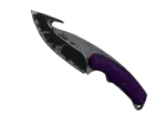 ★ StatTrak™ Gut Knife | Ultraviolet (Battle-Scarred)