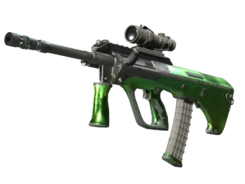 AUG | Carved Jade (Field-Tested)