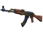 StatTrak™ AK-47 | Case Hardened (Well-Worn)